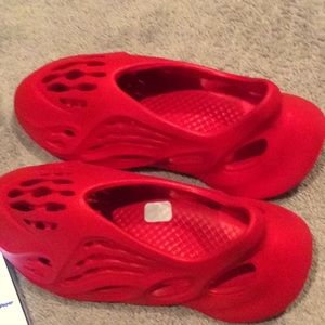 BRAND NEW Yeezy foam runners red vermillion
